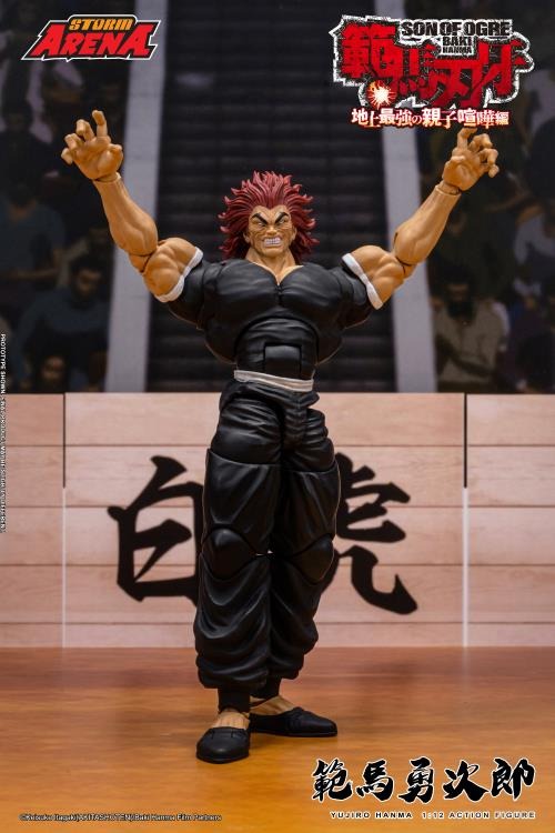 Storm Arena: Baki - Yujiro Hanma 1/12 Action Figure